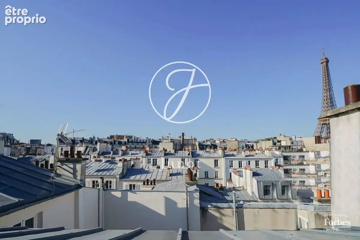 Paris 7e - GROS CAILLOU - Duplex à vendre - 4/5 pièces - 101,31m² Carrez - 131,07m² au sol - 2 chambres - 1 bureau - dernier éta - photo 2