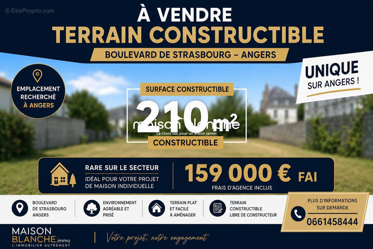 Terrain à ANGERS