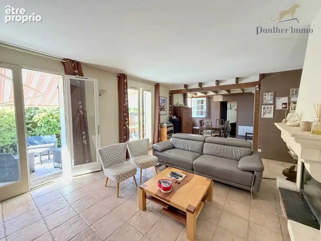 Maison 133m2, 5 chambres, 2 bureaux,terrasse, terrain 583m2, garage - photo 2