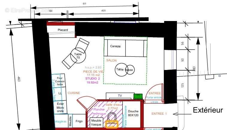 Appartement à LYON-9E