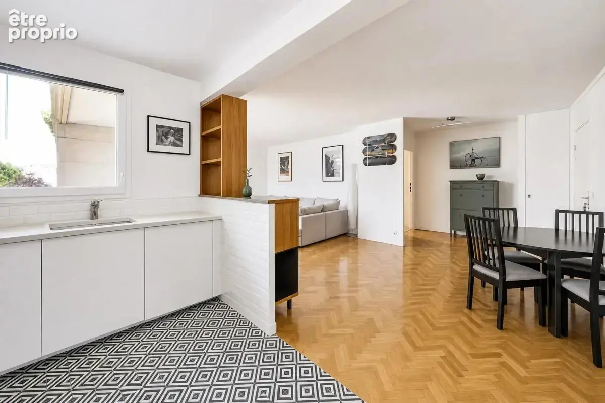 92800 - puteaux - front de seine - 4 pieces -3 chambres - balcon - photo 5