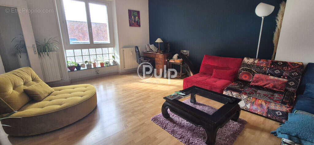 Boulogne-sur-mer - bel appartement traversant de 80 m² avec parking privatif & cave - photo 2