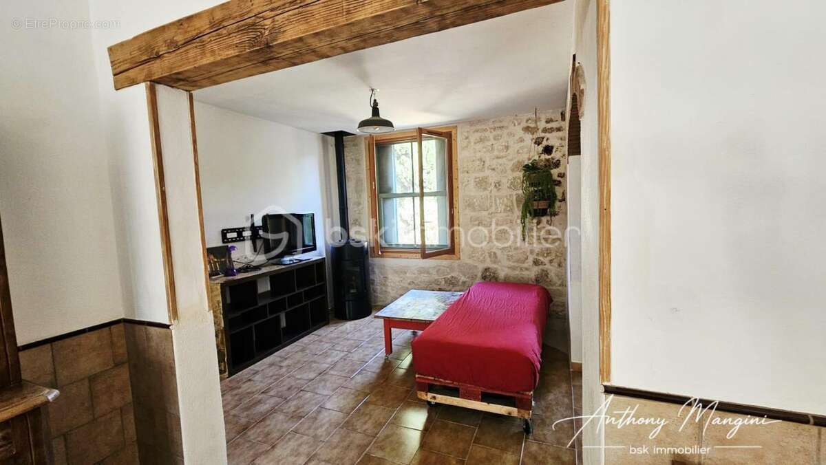 Authentique mas en pierre de 1860 avec ancien chai et beaux volumes - photo 4