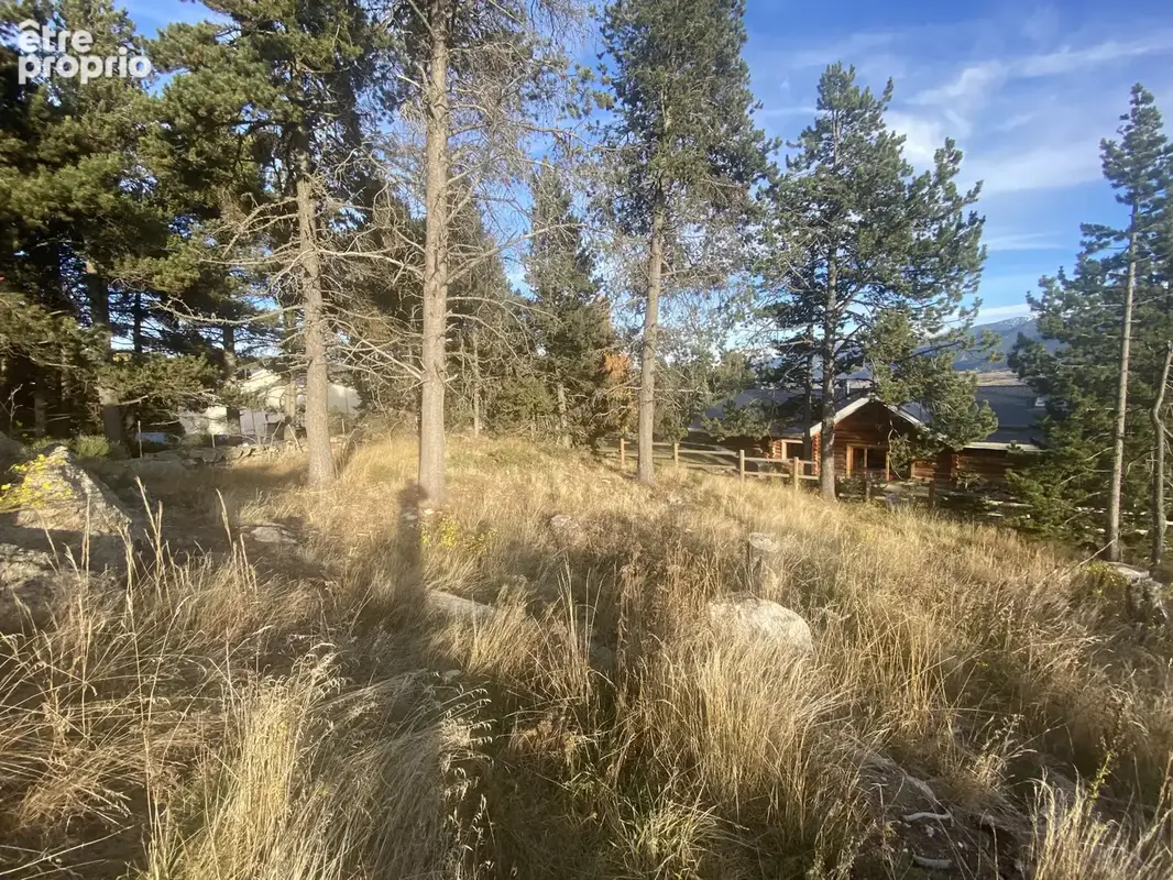 FONT-ROMEU - Vente terrain de 1021 m2 en première ligne pour construction chalet fustes - photo 4