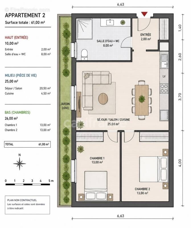 Appartement à GRANVILLE