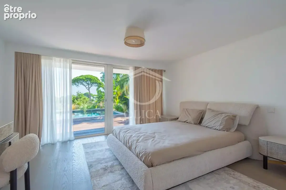 Villa contemporaine rénovée avec vue mer panoramique - cap d'antibes - photo 21