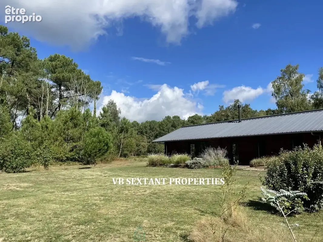 Bazas, charmante propriété de 3 hectares, avec maison d'habitation lumineuse et  économe au coeur de la nature - photo 2
