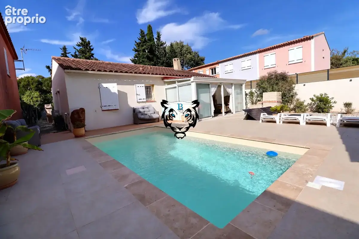 Maison de plain pied - Piscine - 3 chambres - photo 11