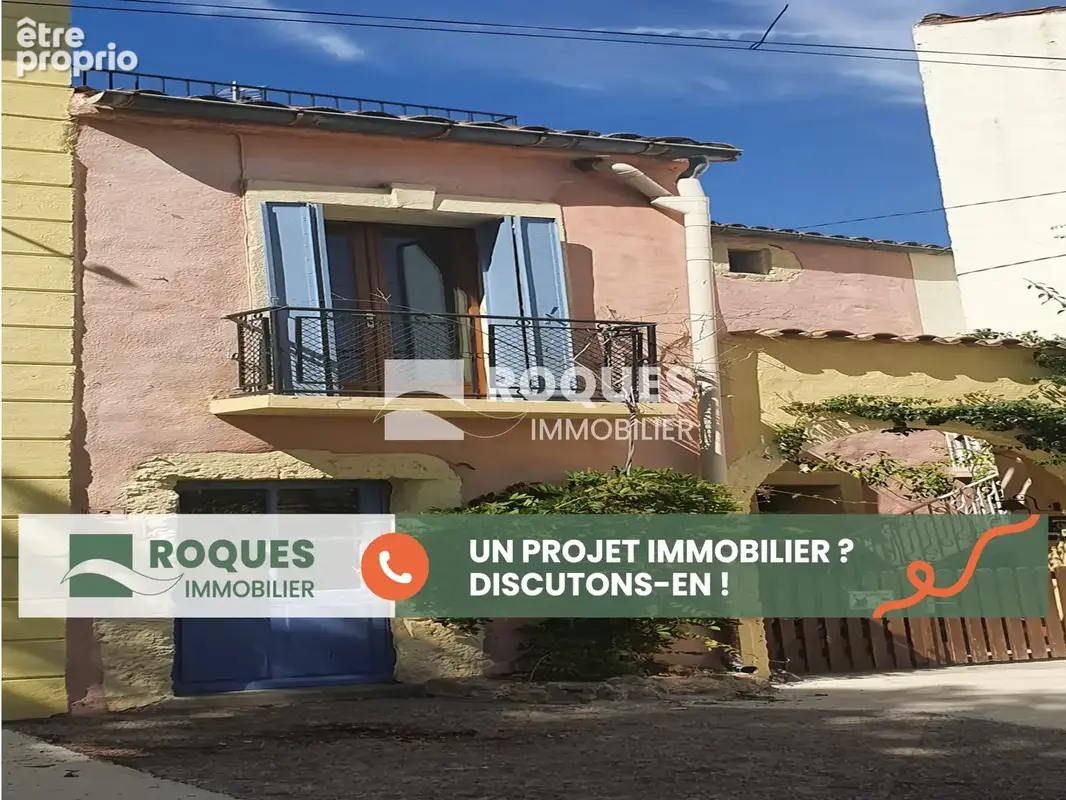 Cabrières, surperbe maison de village avec terrasses et caves - photo 1