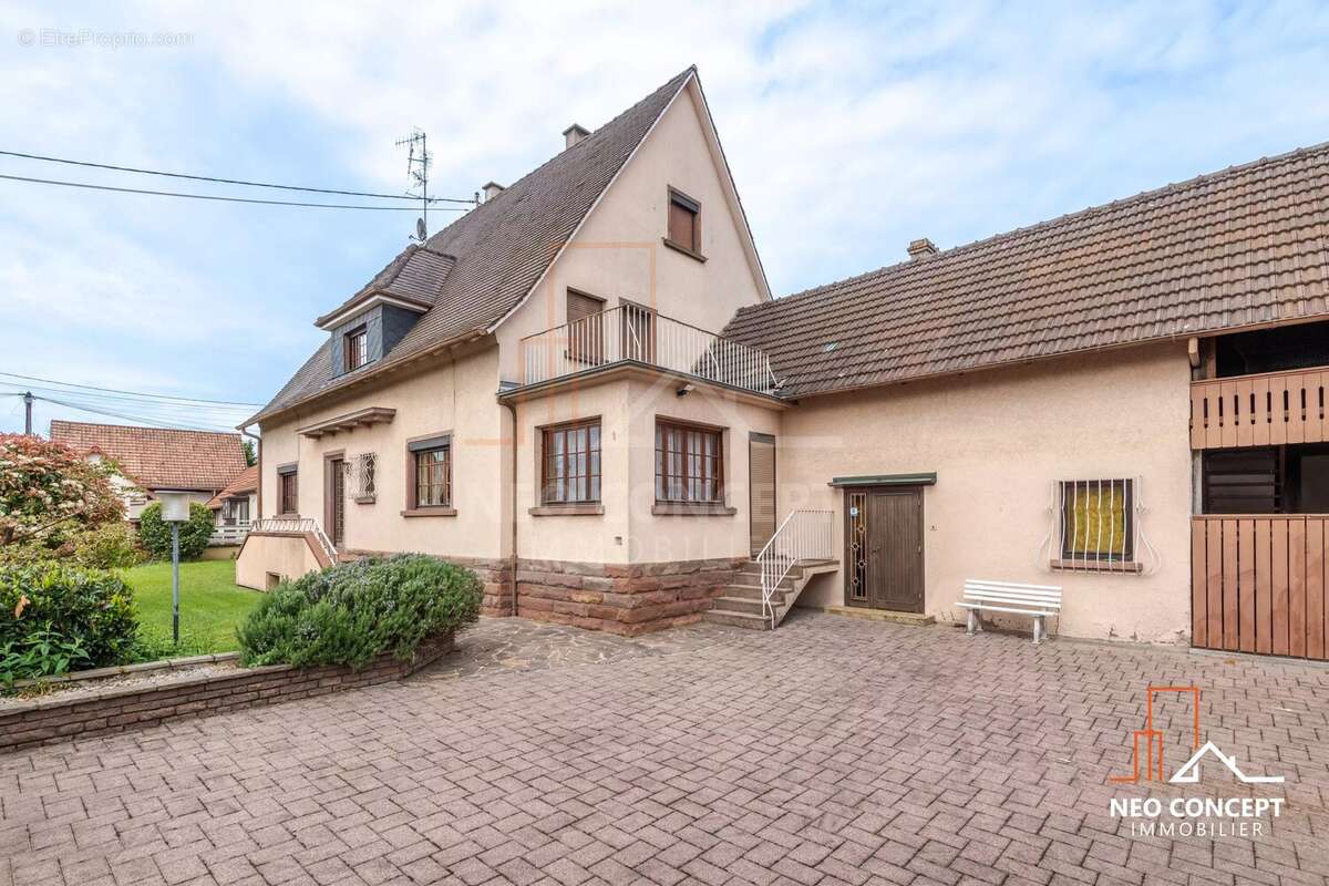 Maison à OBERHOFFEN-SUR-MODER