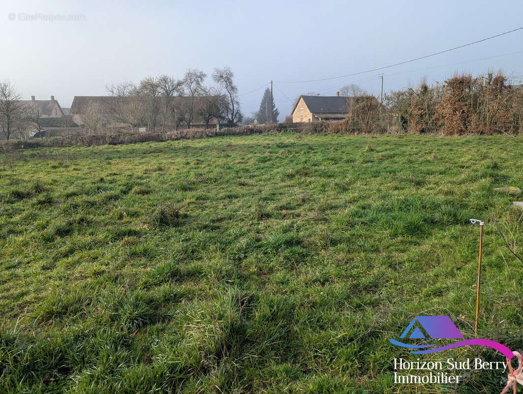 Jardin arrière - Maison à CROZON-SUR-VAUVRE