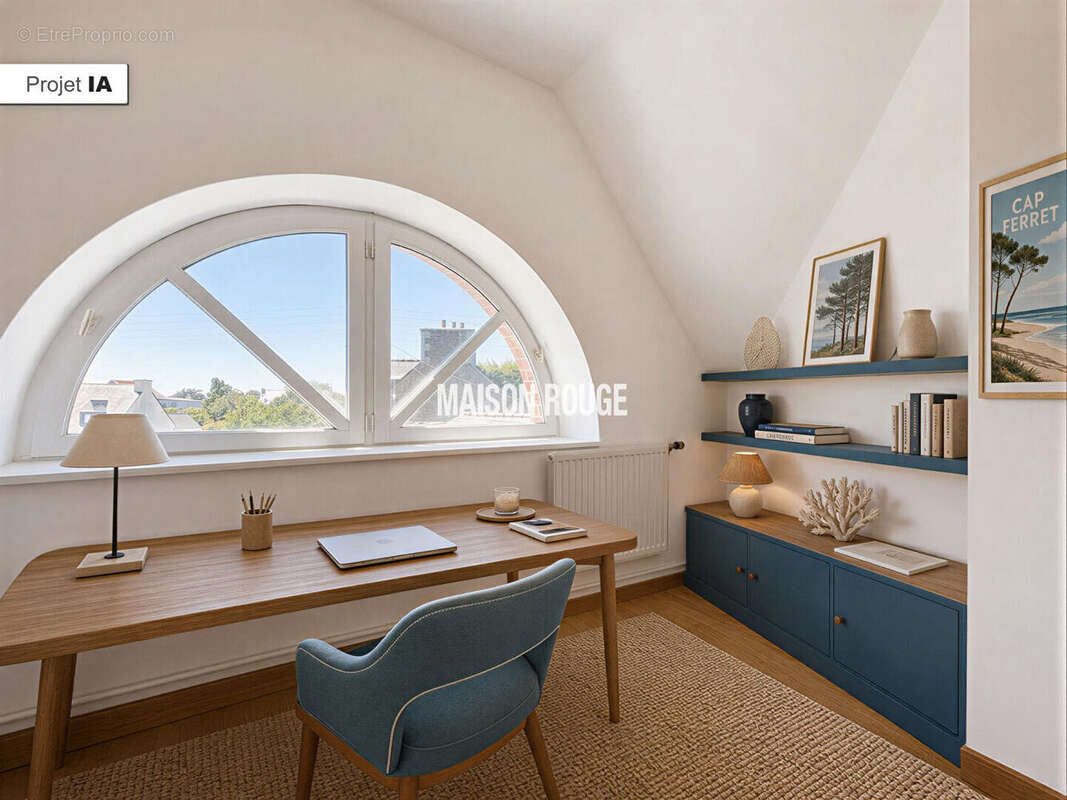 Maison en pierre rénovée avec gîte indépendant à vendre à Binic dans un environnement calme proche du centre - photo 22