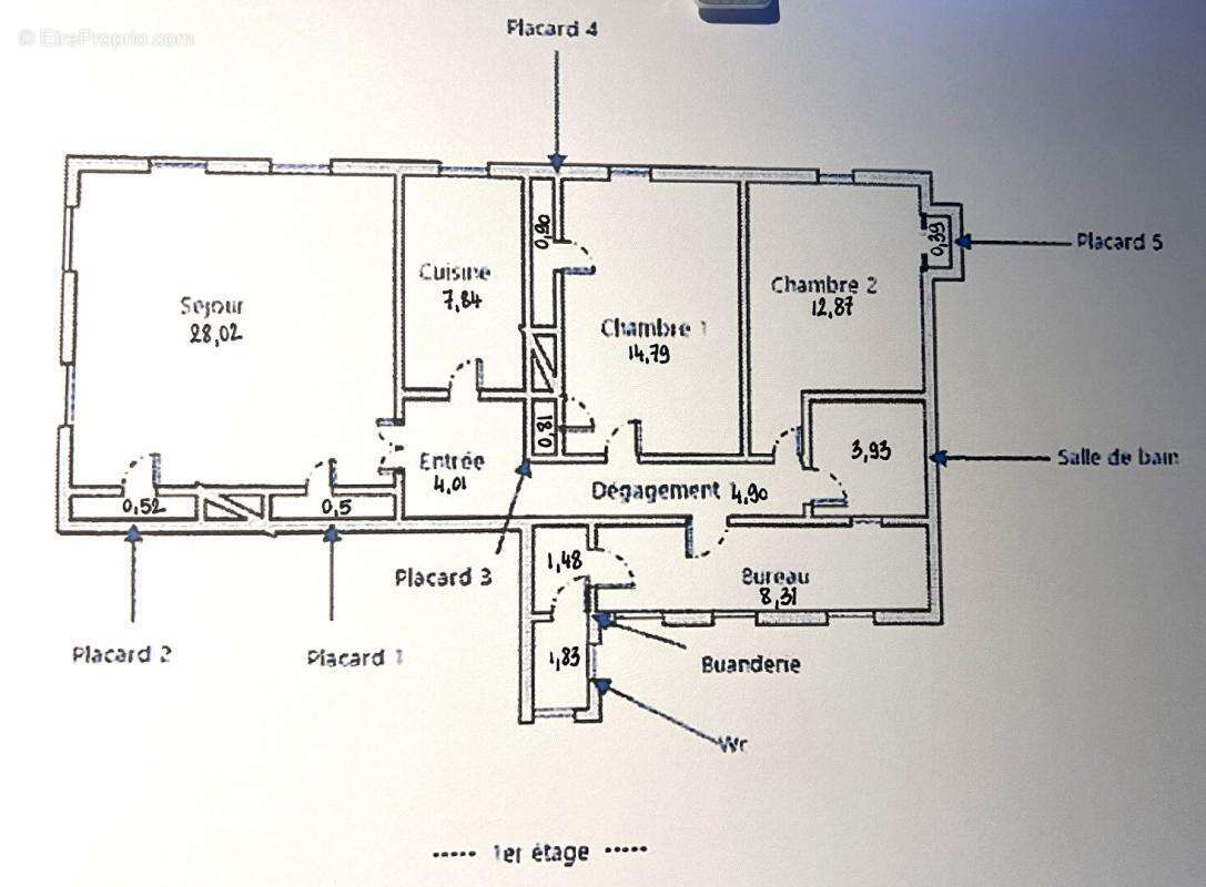 Appartement à CIVRIEUX-D&#039;AZERGUES