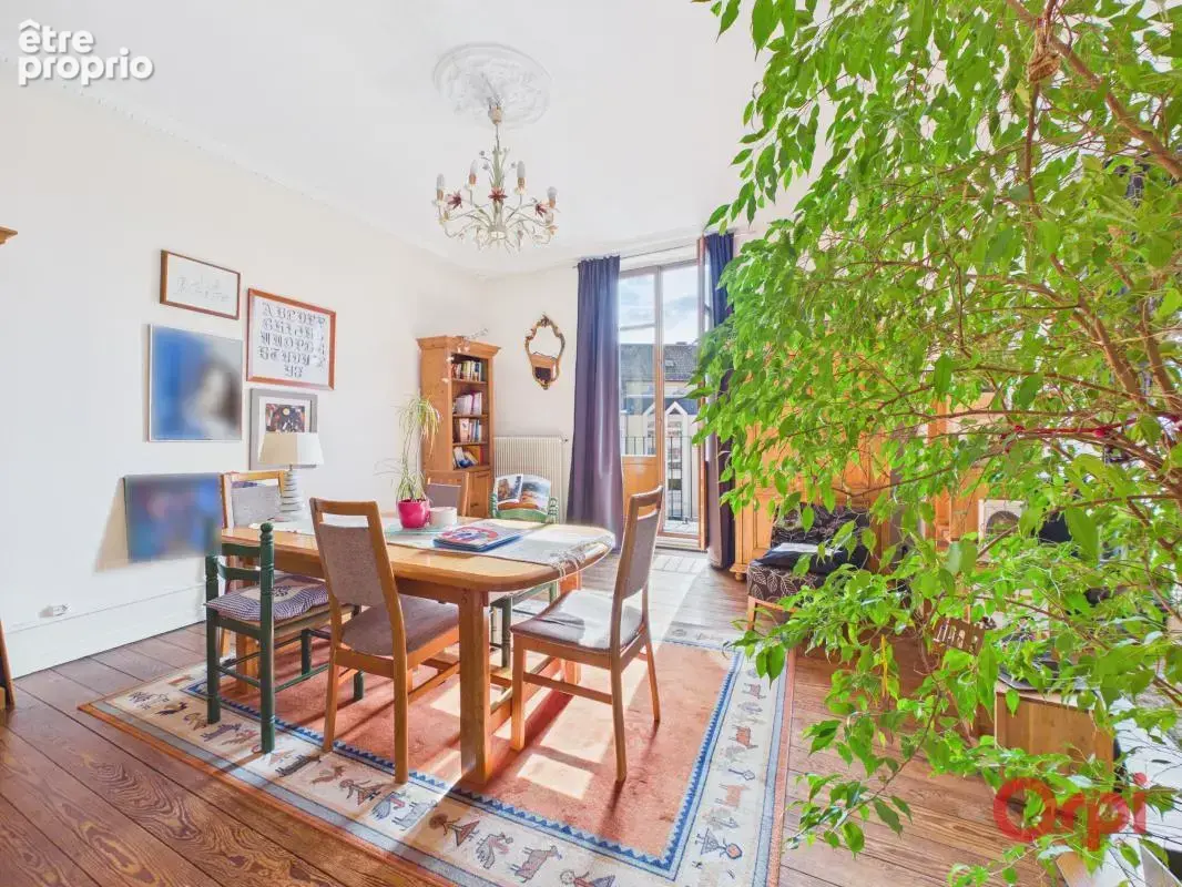 Appartement bourgeois de charme en duplex – 76.26 m² carrez (88.50 m² au sol) – strasbourg boulevard clémenceau - photo 2