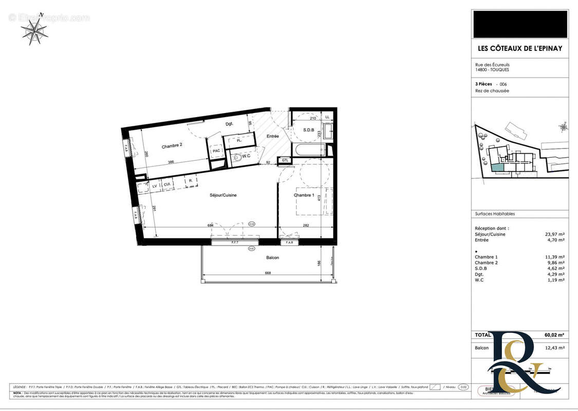 Appartement à TOUQUES