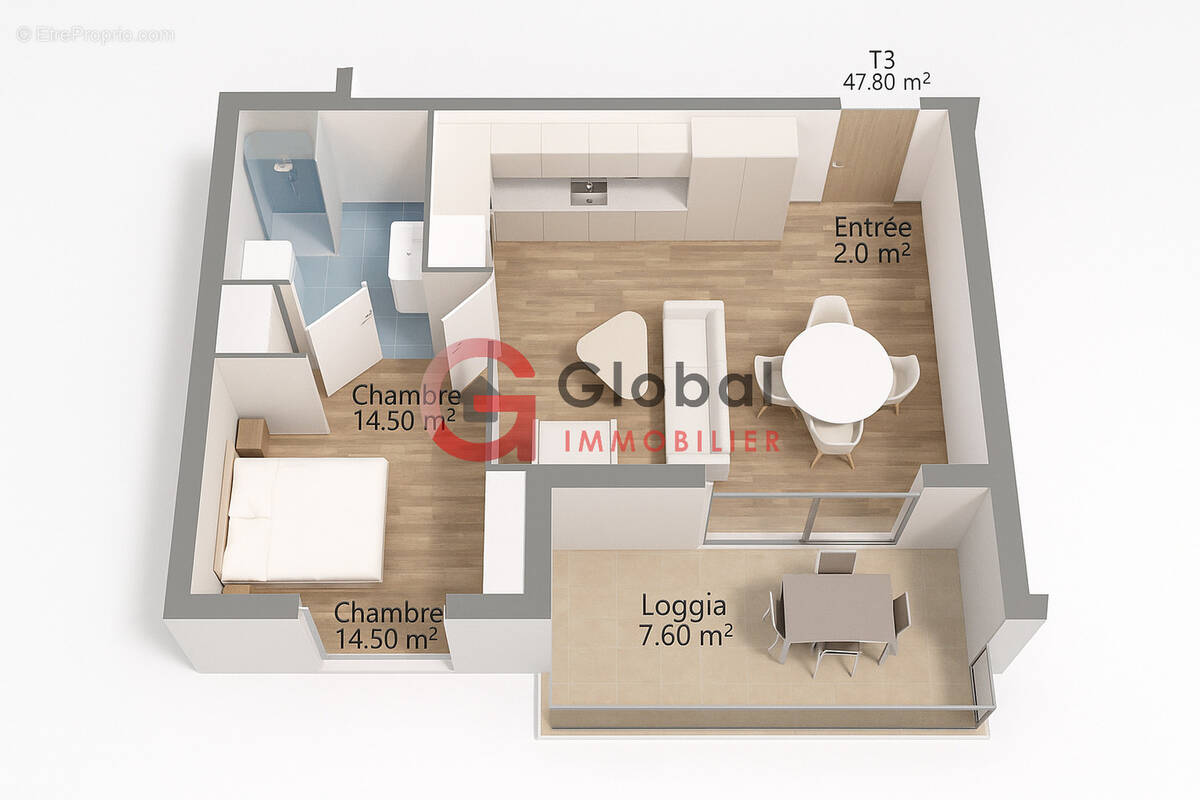 Appartement à MARSEILLE-11E
