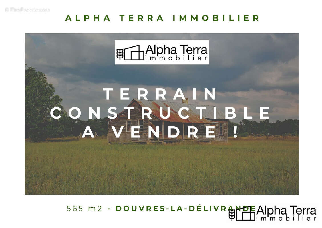 Terrain à DOUVRES-LA-DELIVRANDE