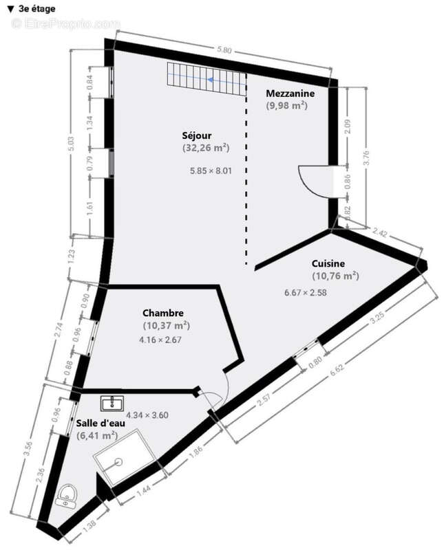 Appartement à MARSEILLE-6E