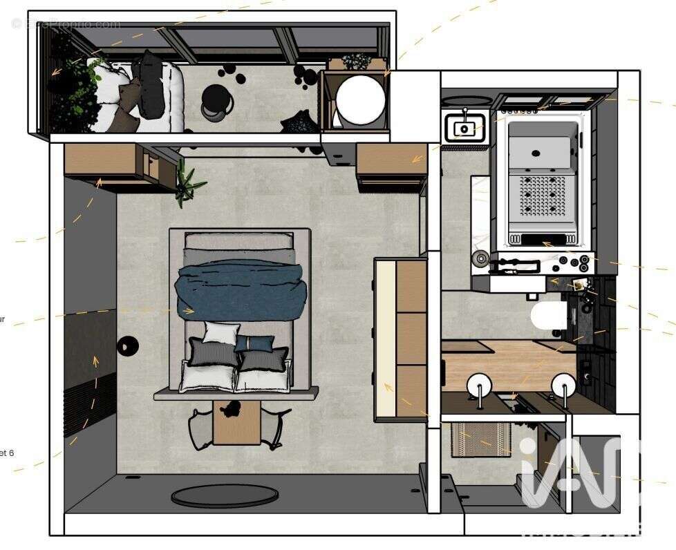 Appartement 26 m² à Frejus  - photo 9