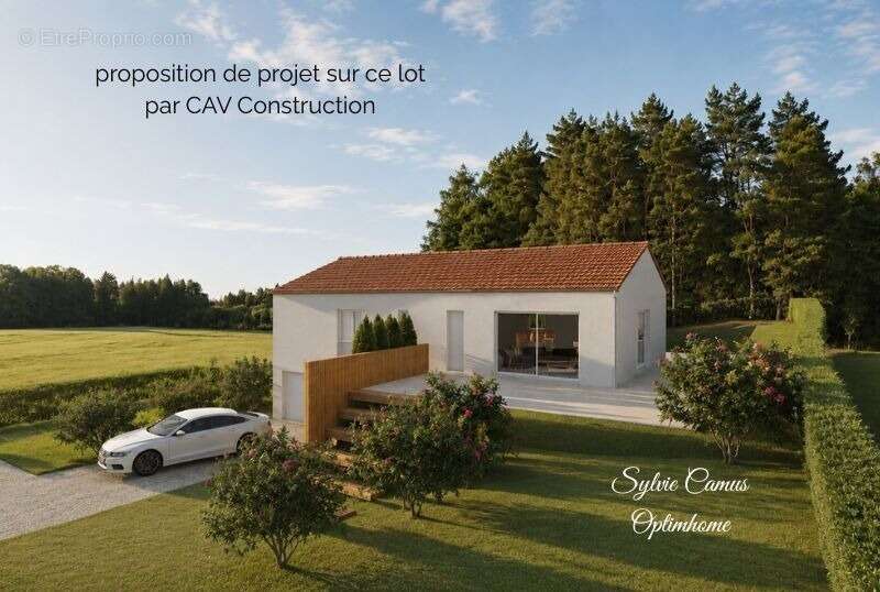 Terrain viabilisé à vendre de 911,00 m² DUNIERES (43), vue dégagée, belle situation - photo 2