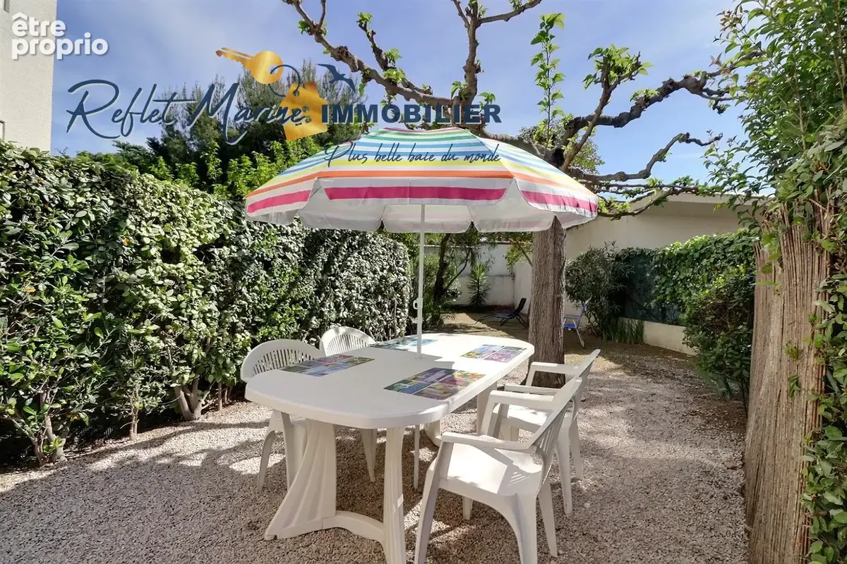 LA CIOTAT quartier clos des plages T1/2 avec 100mé de jardin - photo 4