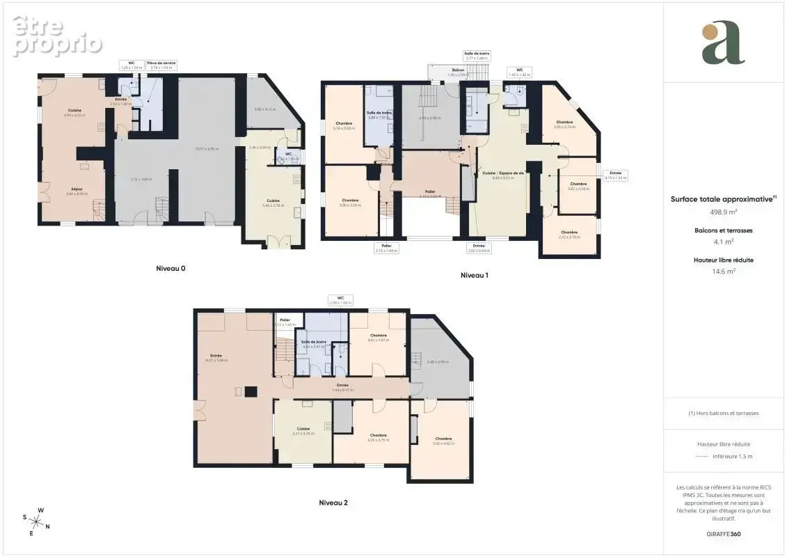 Propriété de caractère rénové et dans un environnement verdoyant en vente à  Charvonnex Annecy (74370) - photo 8