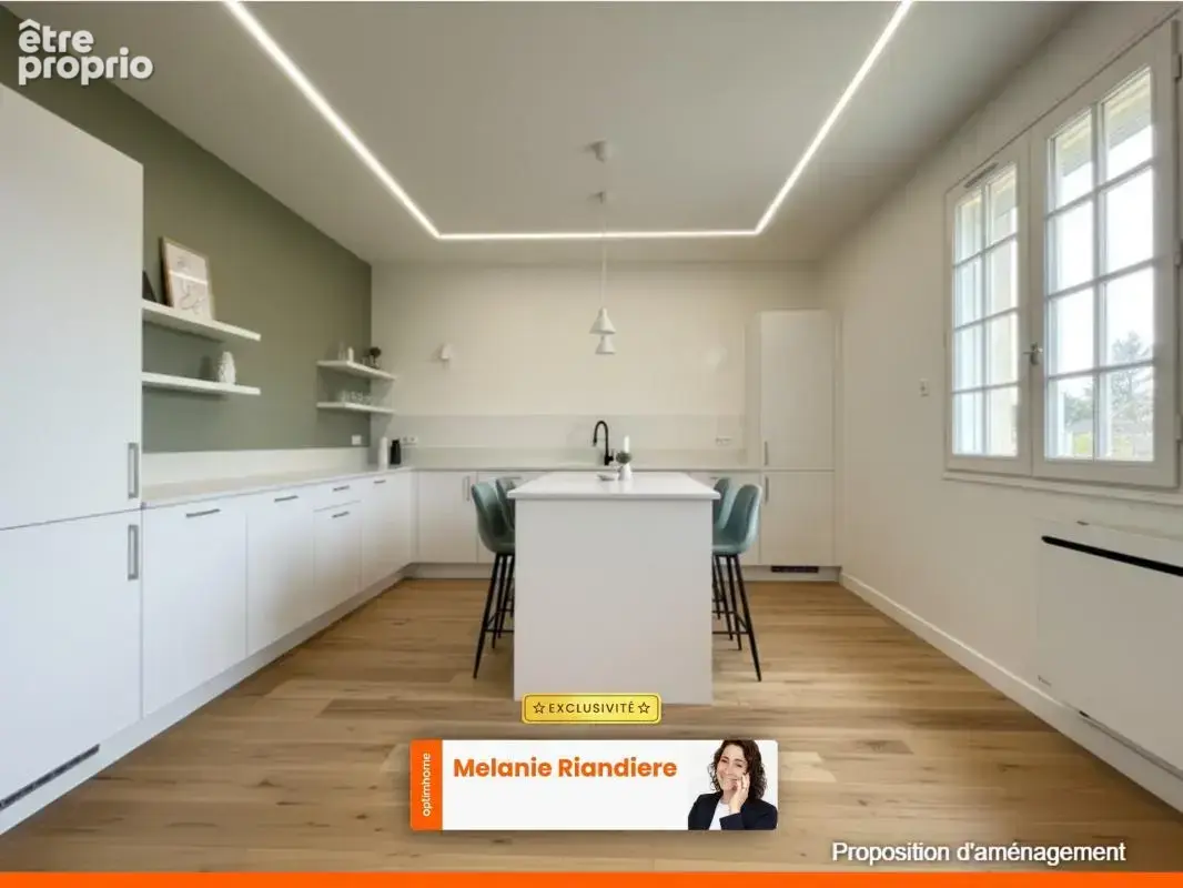 Maison familiale de 139 m², 4 chambres, bureau et 82 m2 de garage - photo 4