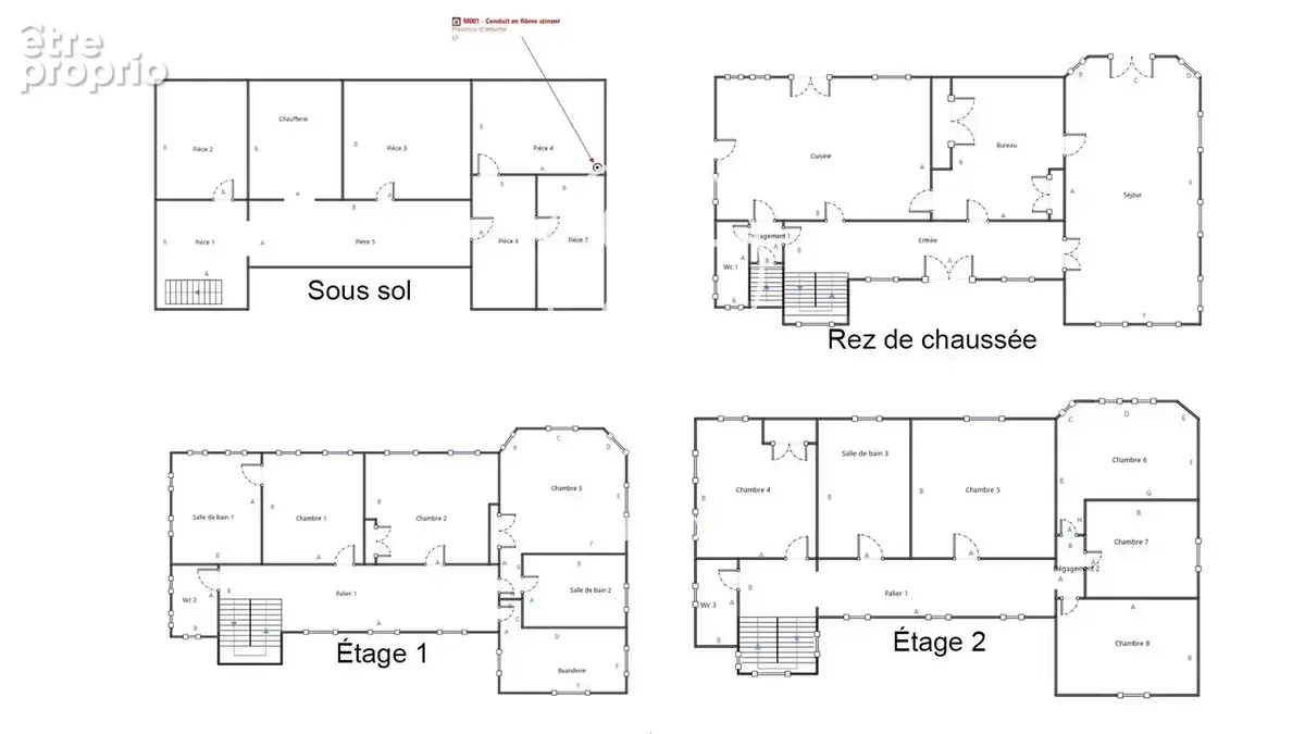 Phalempin - Maison de maître - 11 pièces - 437m² - 8 chambres - Garage - photo 19
