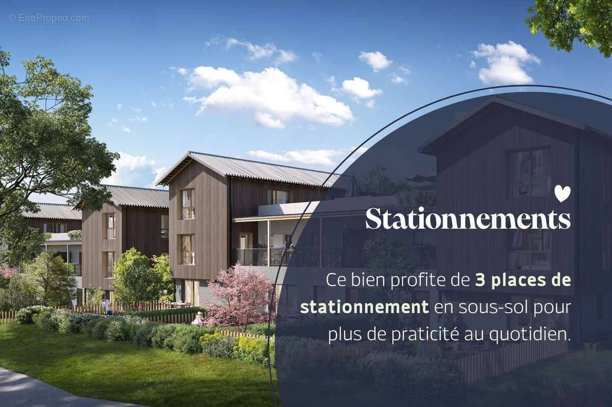 Appartement à LA MOTTE-SERVOLEX