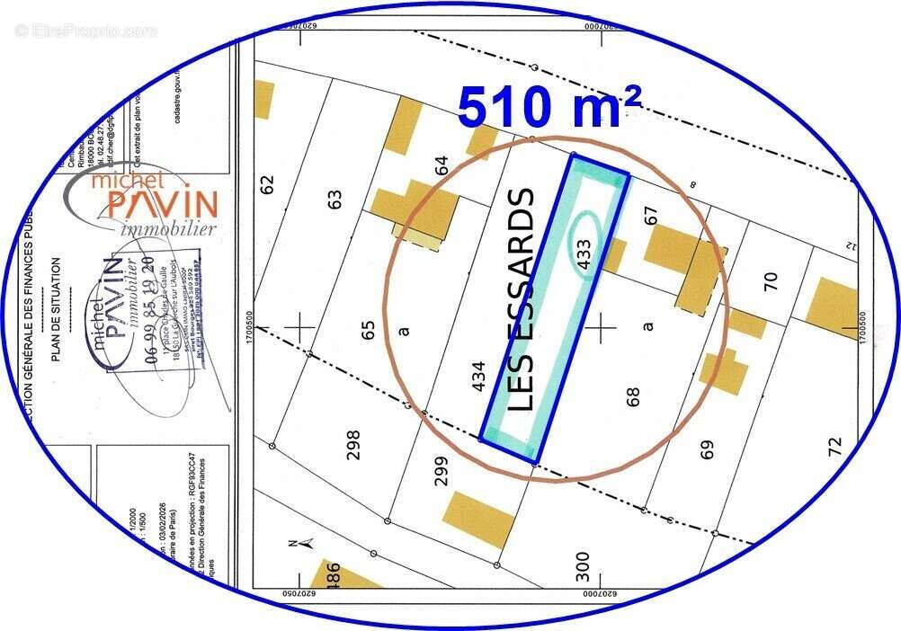 Terrain à MARSEILLES-LES-AUBIGNY