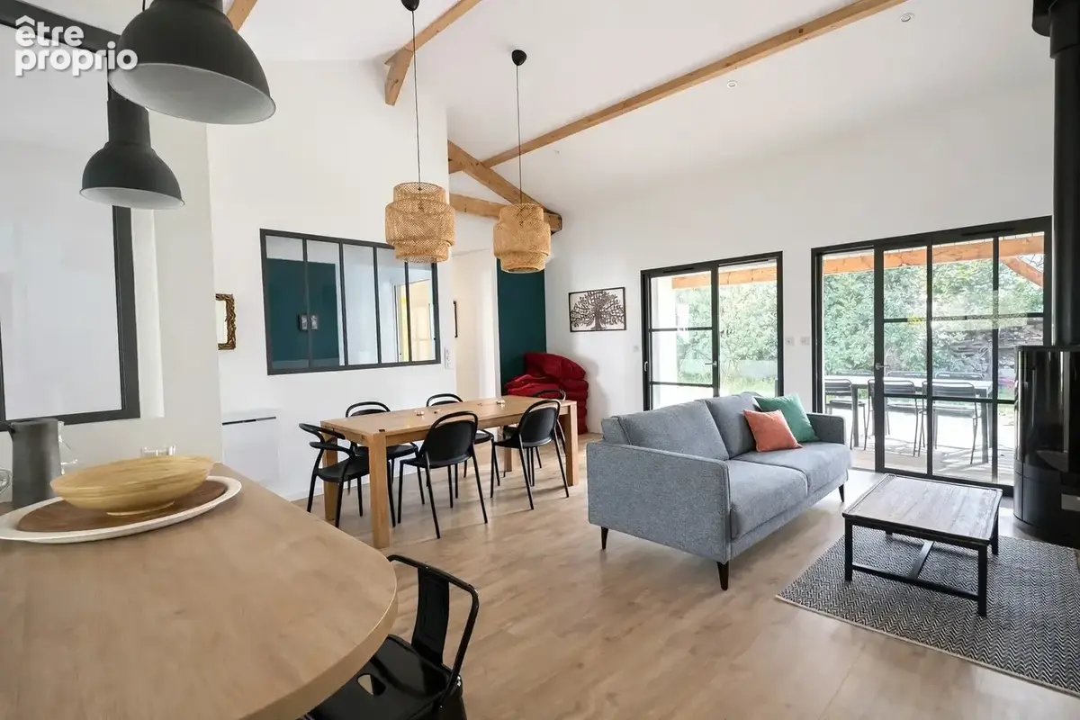 Maison de plain pied de type t6 de 125 m2 sur une parcelle de 630 m2 - photo 4