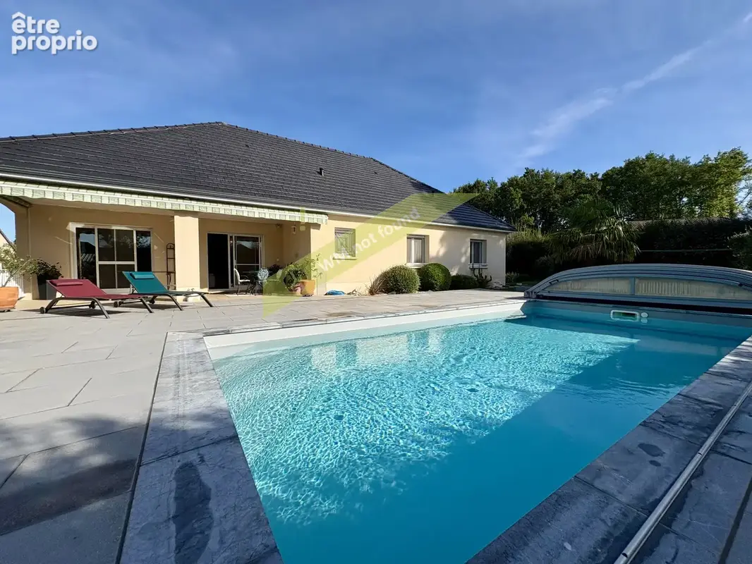 Maison plain-pied avec piscine à saint-viance - photo 3