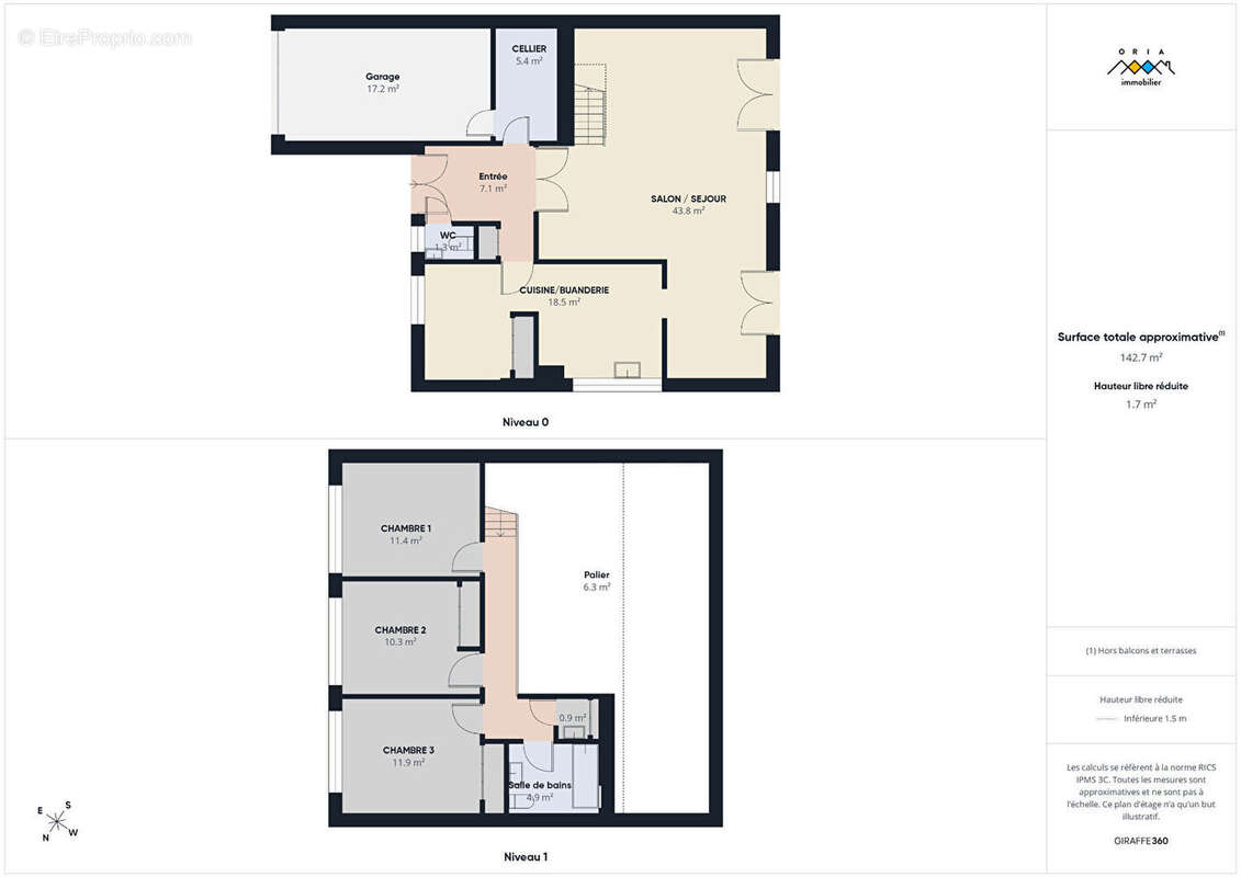 SEICHAMPS - Maison 4 pieces 125 m2 - photo 16