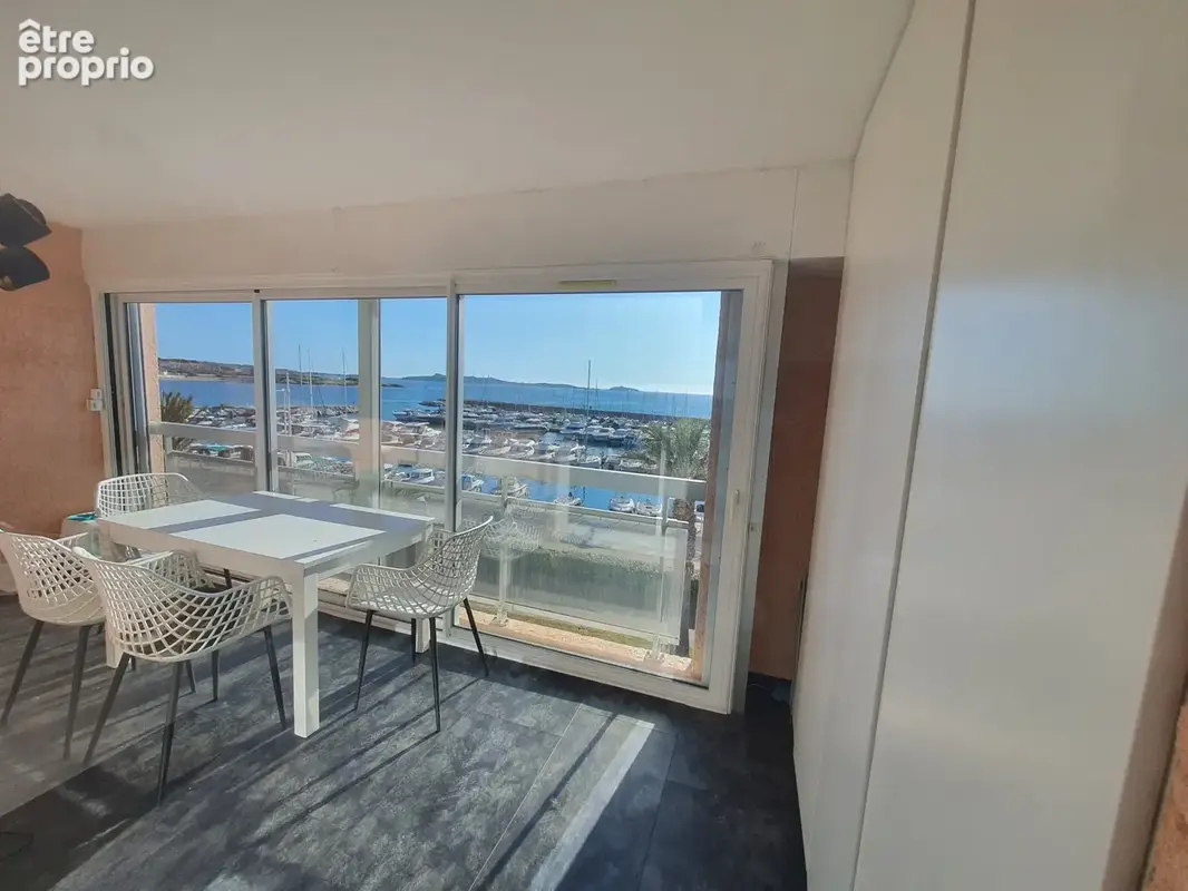 Appartement T2 Port de la Coudoulière vue mer - photo 2
