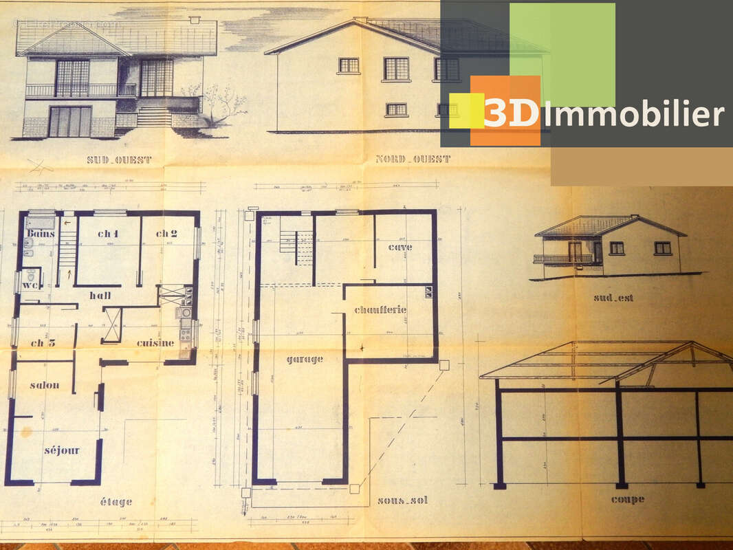 PLAN - Maison à LONS-LE-SAUNIER