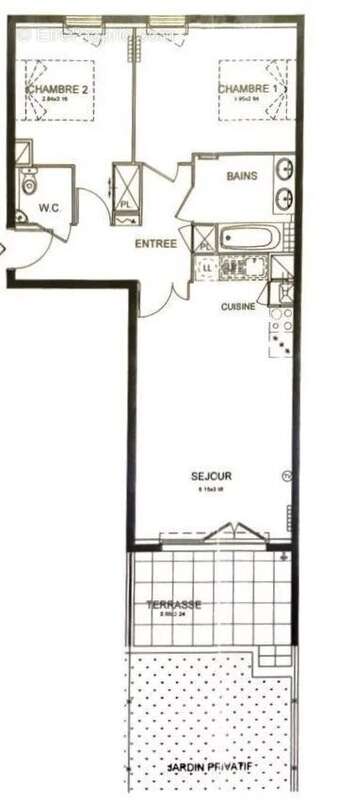 Appartement à VILLENEUVE-LOUBET