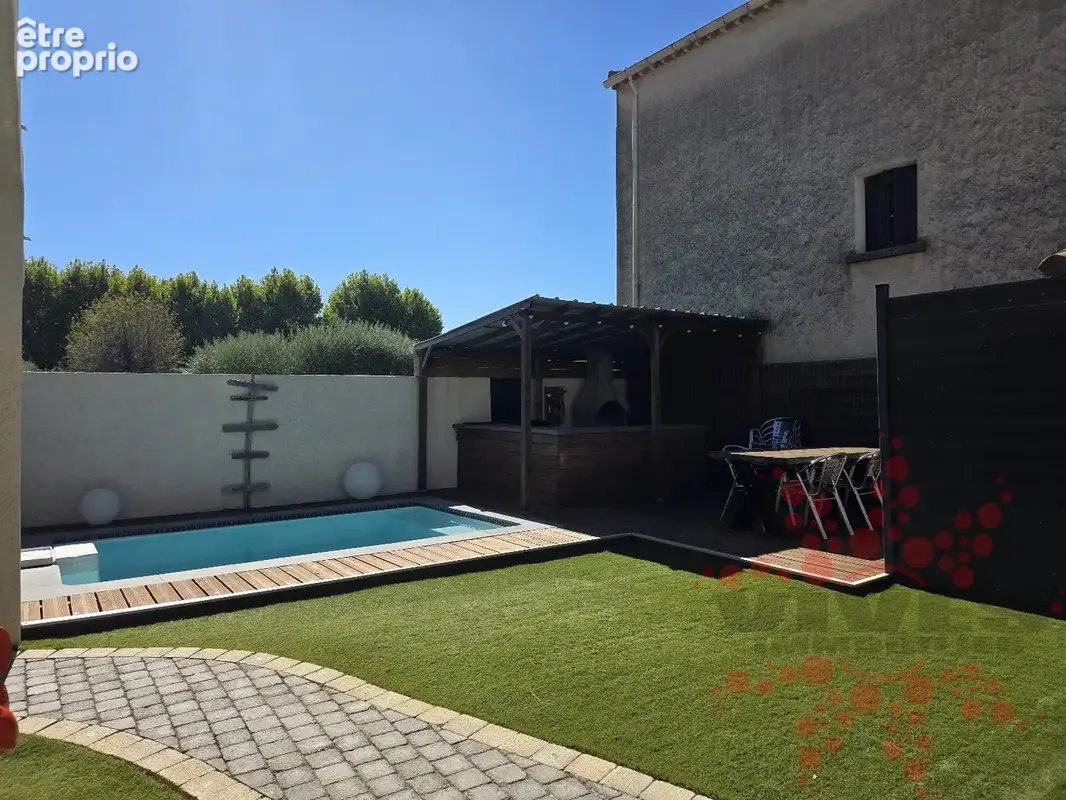 Maison T6 rénovée avec piscine et garage à Puisserguier - photo 13