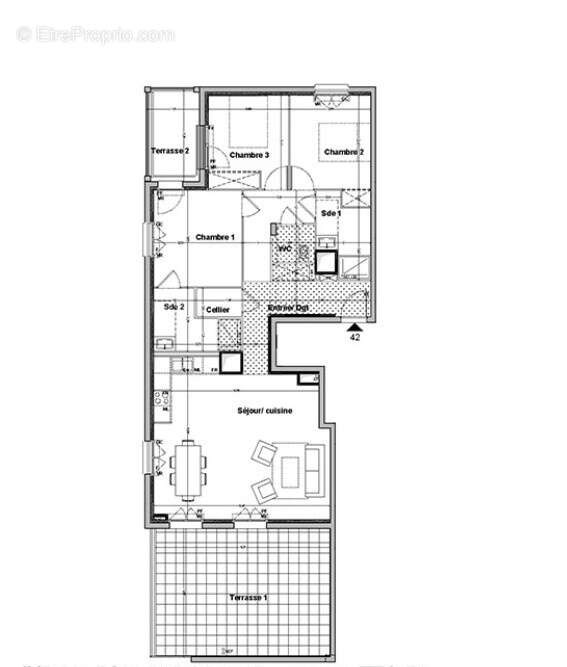 Appartement à FLOIRAC