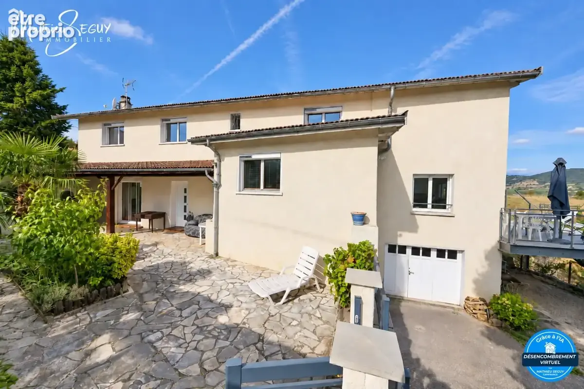 THURINS : Maison P7 avec Vue panoramique exceptionnelle sur les Vallons du Lyonnais - photo 13