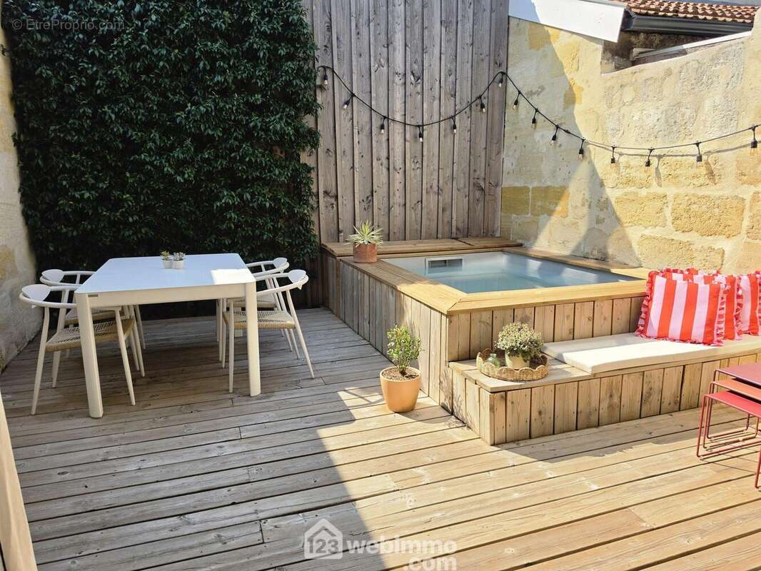 Aussi cosy à l'intérieur qu'à l'extérieur