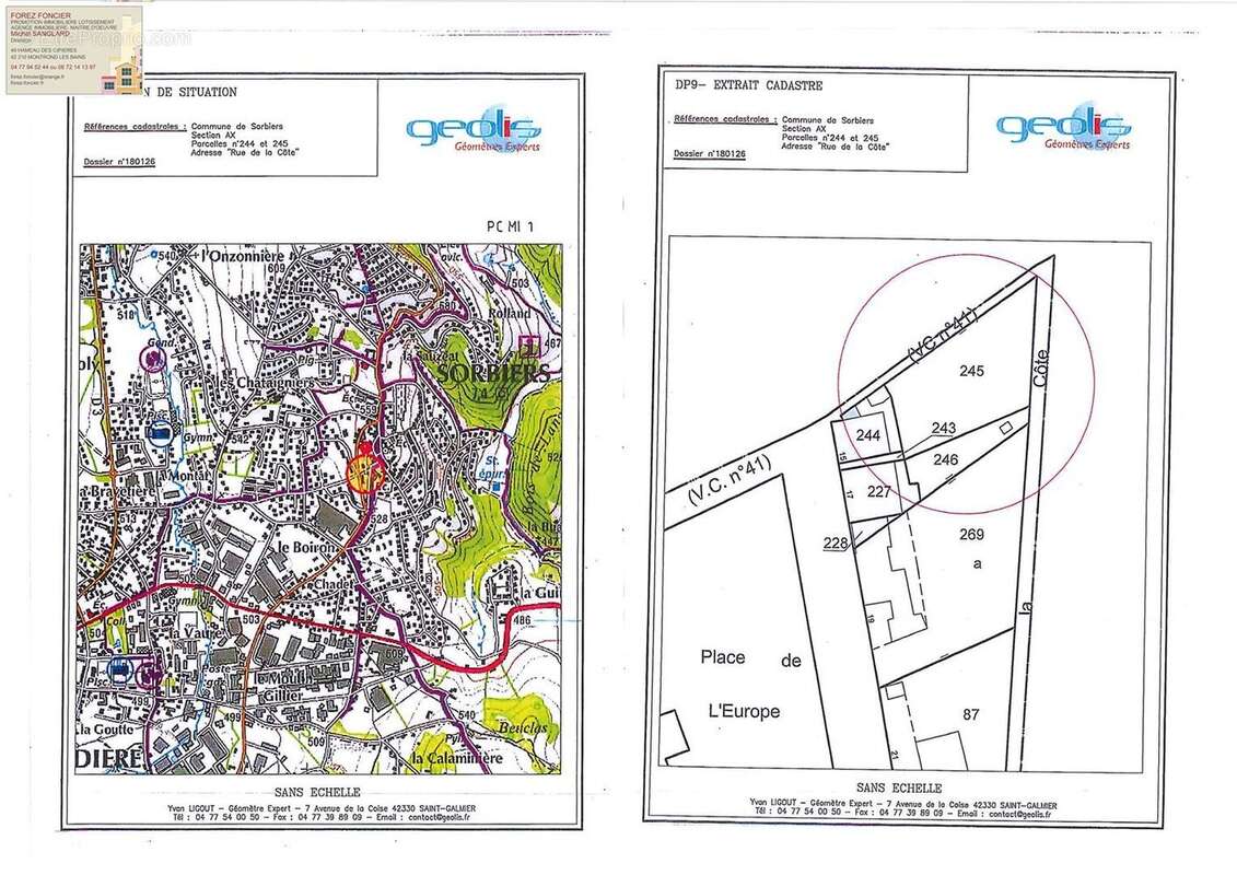 Appartement à SORBIERS