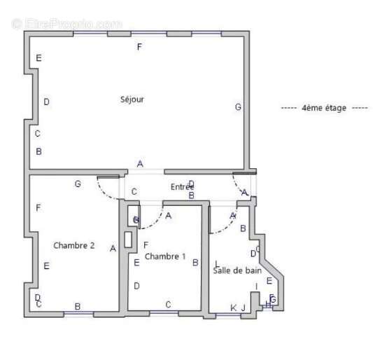 Appartement à PARIS-14E