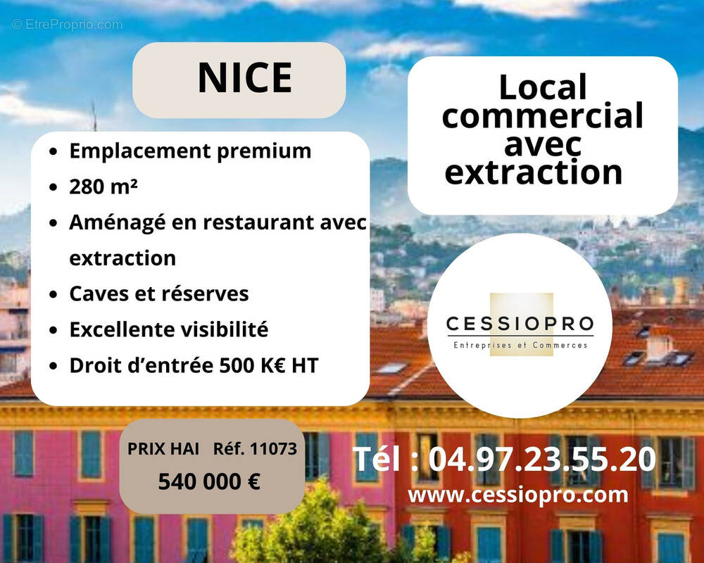 Commerce à NICE