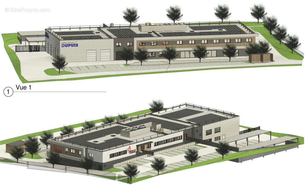 DOLE  - Locaux disponibles dans un bâtiment  500 m2 + 13 parking - photo 4
