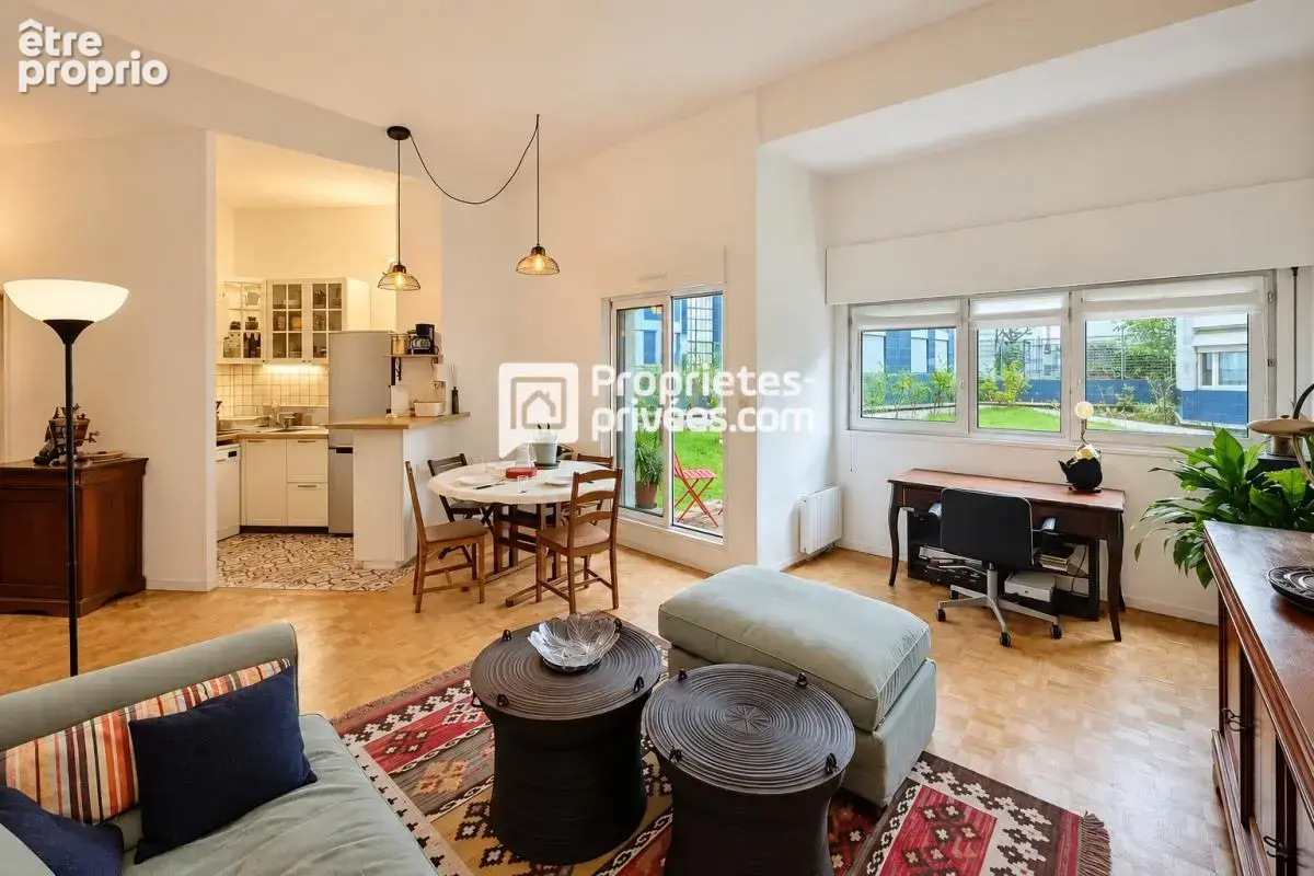 75015 PARIS  Javel - Appartement T3 avec jardin - 67.4m2 -  Proximité Beaugrenelle, Tour Eiffel, Seine - photo 3