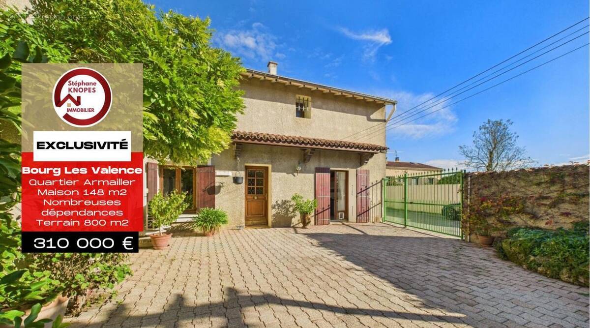 Maison à BOURG-LES-VALENCE