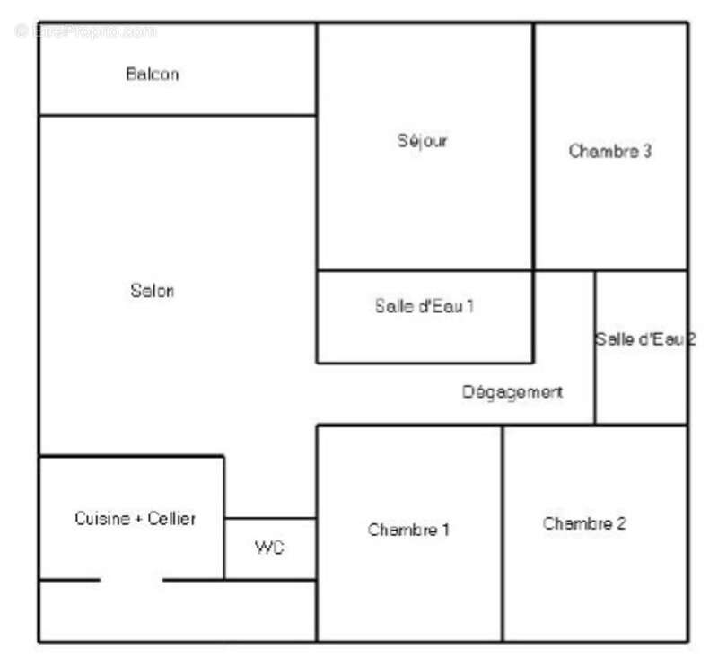 Appartement à LES ABYMES