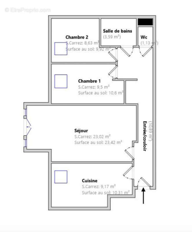 Appartement à RUEIL-MALMAISON