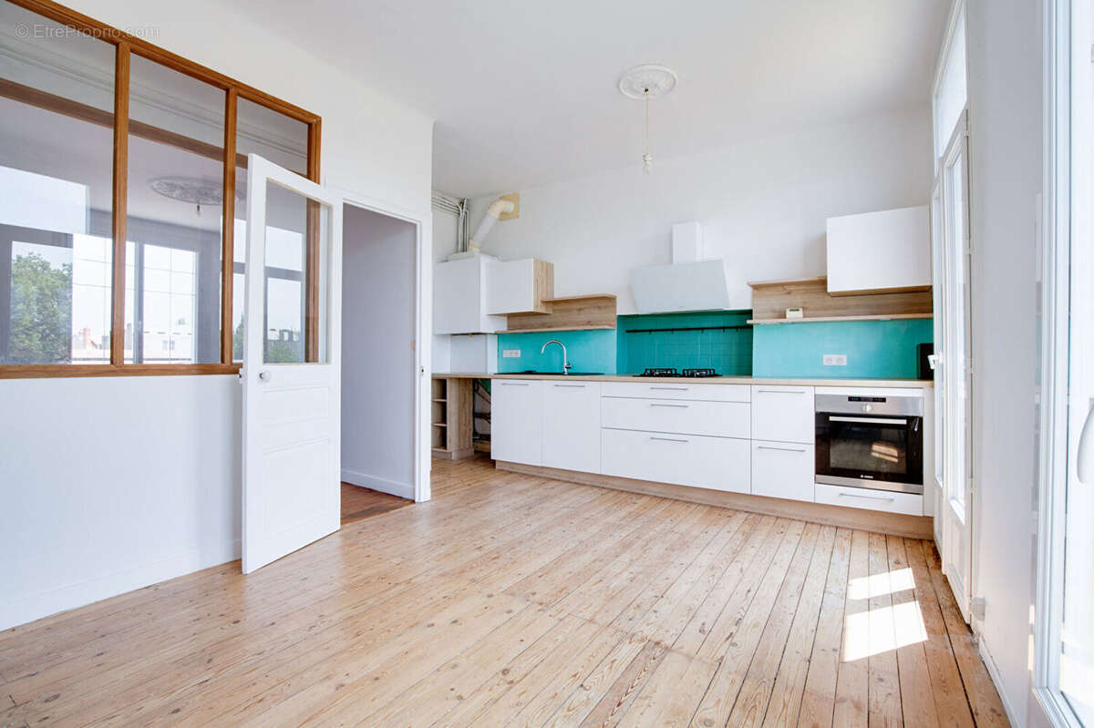 A vendre nantes quarier saint-clement/erdre charmant type 3 en duplex avec jardin privatif - photo 6