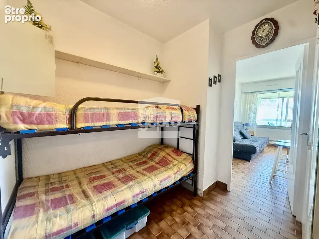 Réf : 2321 - Vente Studio Cabine, secteur Centre-Port au Cap d'Agde ! - photo 6